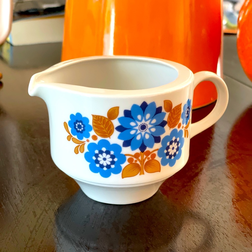 Vintage Floral Dish